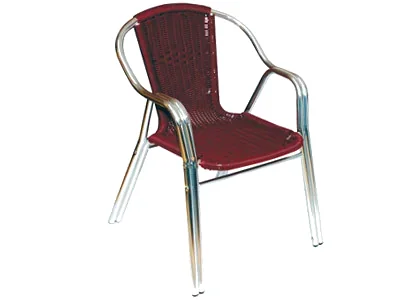 Sillón de aluminio para terraza